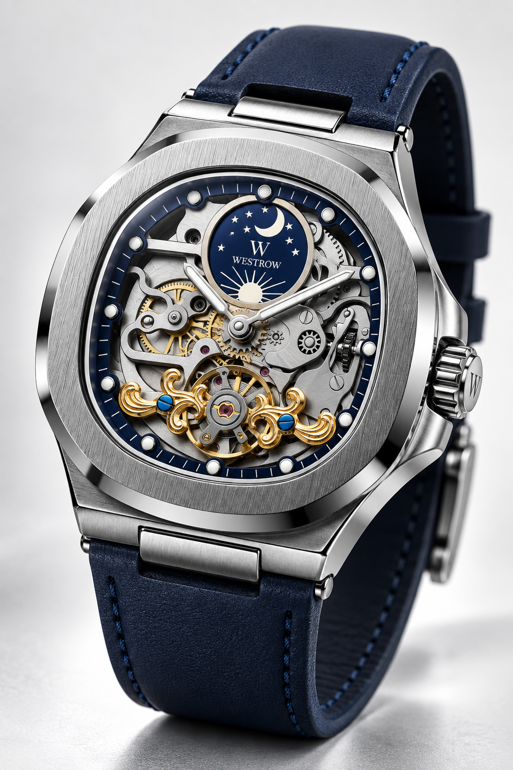 Signature Chronograph | Silver/Blue