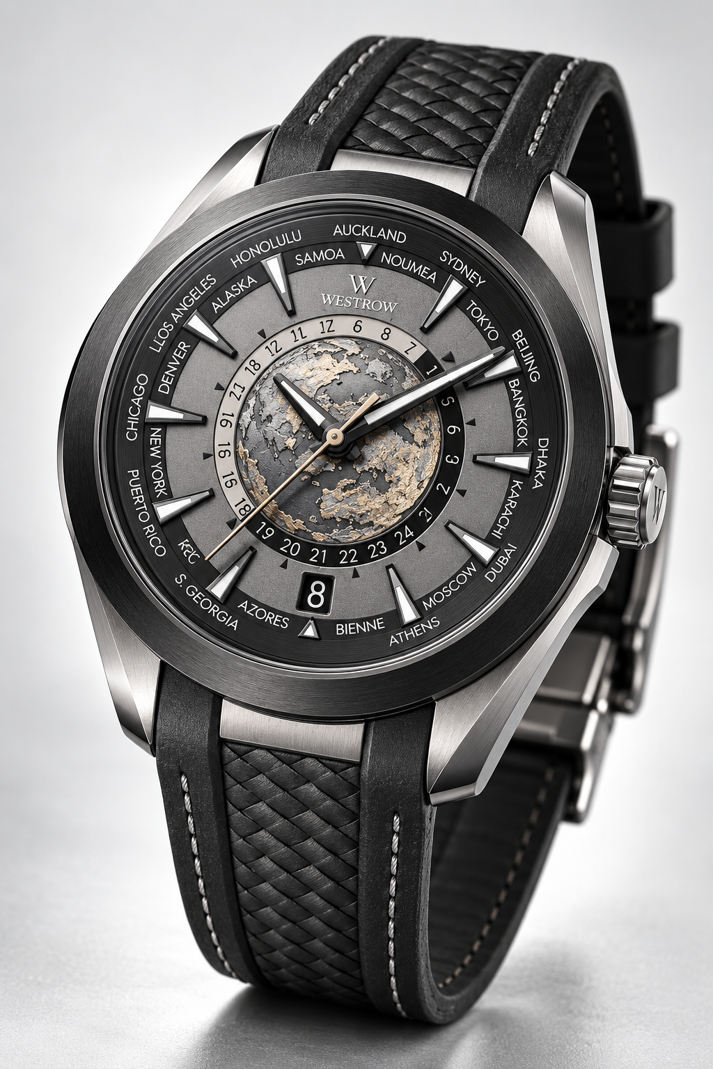 Men's Automatic Watch 150M with Rounded Case and Neat Bezel